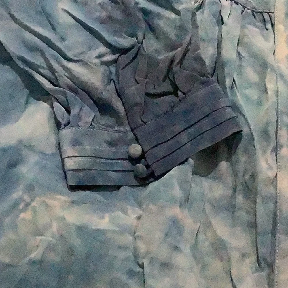 Joie women’s blue tie dye silky summer beach Top size medium - Picture 5 of 6